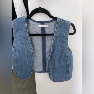 Mango Denim Vest